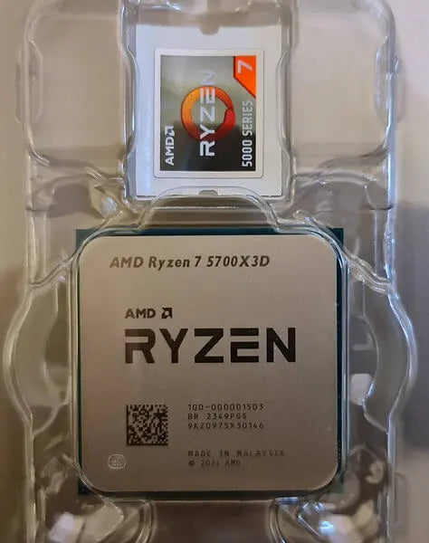 AMD Ryzen 7 5700X3D 3.0GHz Socket AM4 TRAY OEM WITHOUT BOX AMD