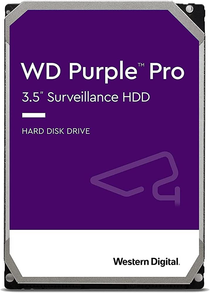 WD WD101PURP Purple Pro 10TB SATA Hard Drive for Surveillance w/ 7200RPM 6Gb/s 256MB Cache OEM Western Digital