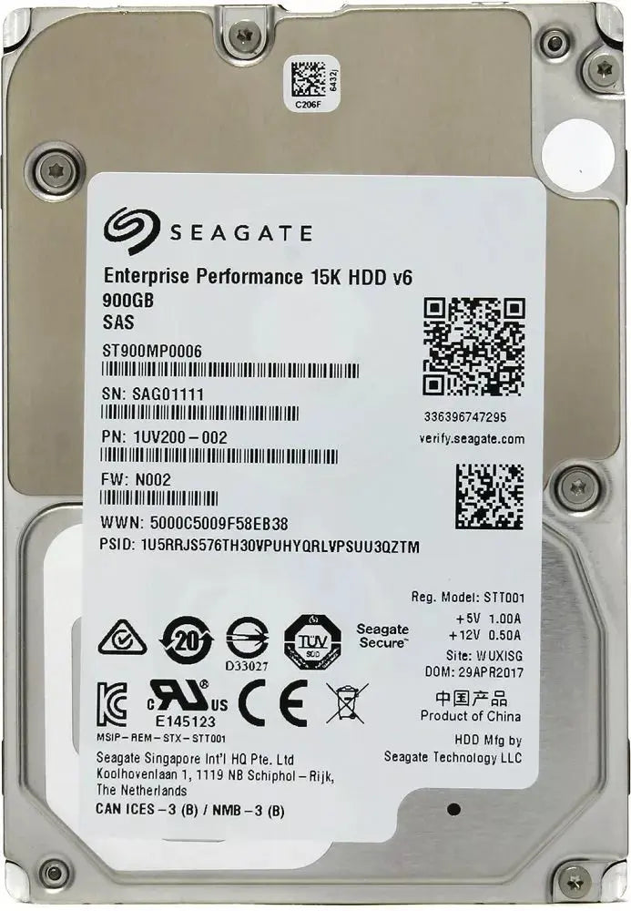 ST900MP0006 Seagate Enterprise internal hard drive 2.5 900 GB SAS oem SEAGATE
