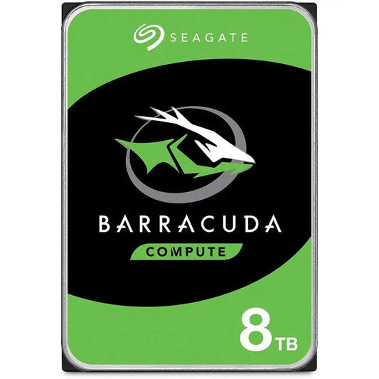 Seagate BarraCuda 8TB Desktop Hard Drive 3.5" SATA III 6GB's 5400RPM 256MB Cache SEAGATE