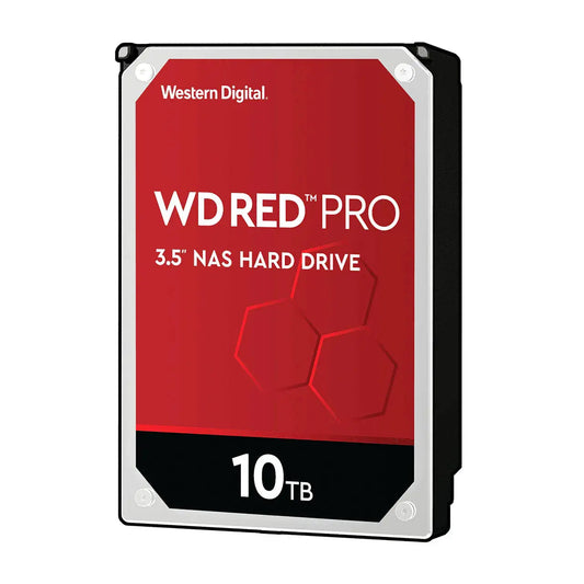WD 10TB WD102KFBX Red Pro NAS Hard Drive 3.5" SATA 6Gb/s 7200RPM 256MB Cache Western Digital